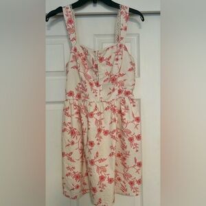 Floral Print Sleeveless Dress